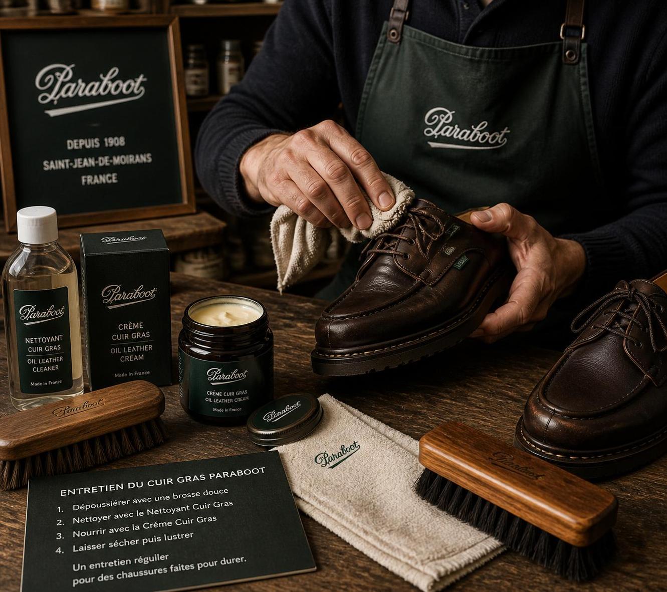 découvrez nos conseils pratiques pour entretenir vos chaussures paraboot en cuir gras et préserver leur qualité et leur élégance au fil du temps.