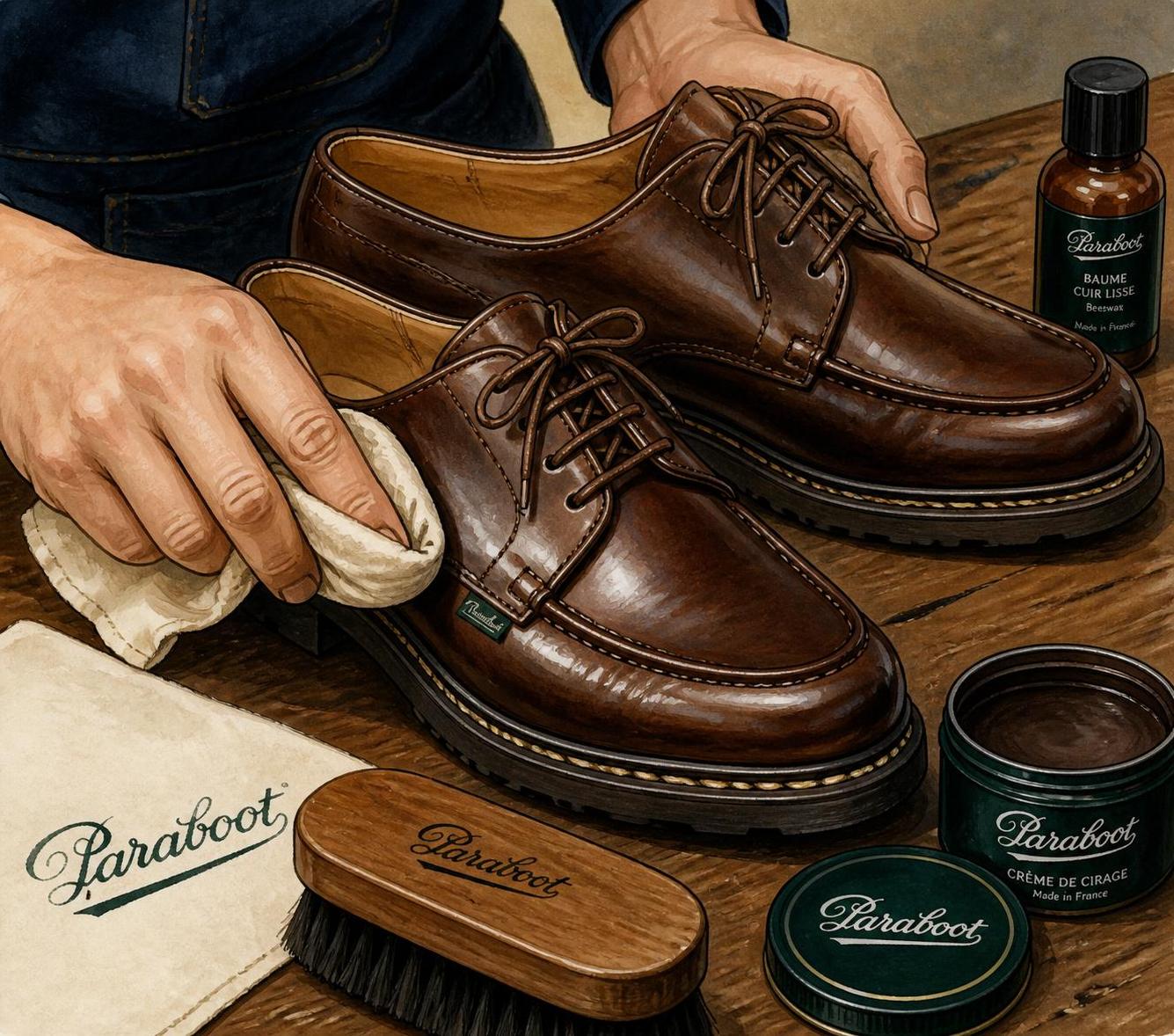 découvrez nos conseils pratiques pour entretenir vos chaussures paraboot en cuir gras et prolonger leur durée de vie tout en conservant leur éclat et leur souplesse.