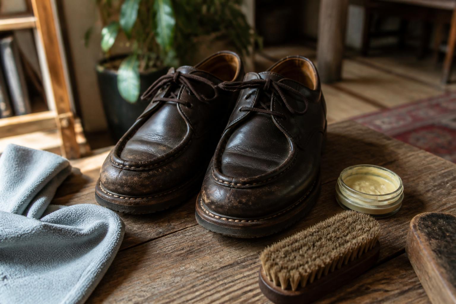 découvrez nos conseils pratiques pour entretenir et préserver la beauté de vos chaussures paraboot en cuir gras, assurant leur durabilité et élégance.