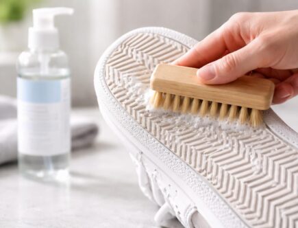 découvrez des astuces simples et efficaces pour nettoyer facilement la semelle de vos baskets blanches et leur redonner tout leur éclat.