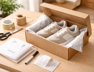 découvrez nos conseils pratiques pour un emballage de chaussure efficace et professionnel sur vinted. assurez la protection et la présentation idéale de vos colis.