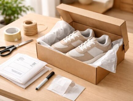 découvrez nos conseils pratiques pour un emballage de chaussure efficace et professionnel sur vinted. assurez la protection et la présentation idéale de vos colis.