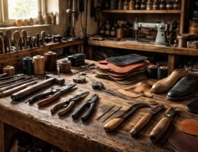 découvrez notre équipement de cordonnier à vendre, idéal pour ouvrir votre atelier et démarrer votre activité avec du matériel professionnel de qualité.