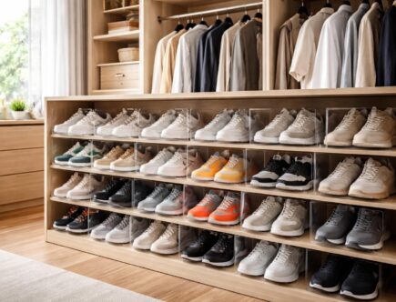 découvrez des astuces pratiques pour organiser vos sneakers et optimiser l'espace dans votre dressing. gagnez de la place tout en gardant vos chaussures bien rangées et faciles d'accès.