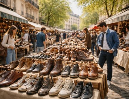 découvrez où trouver les meilleures chaussures vintage au marché de clignancourt, un lieu incontournable pour les amateurs de style rétro et d'authenticité.