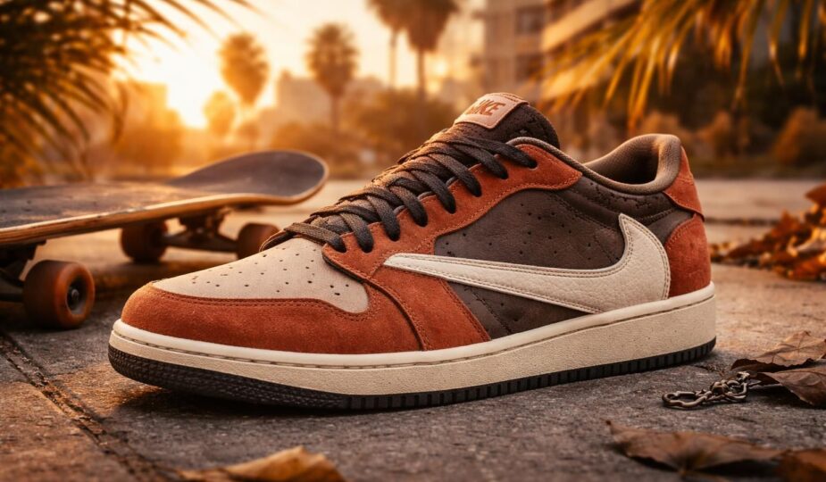 découvrez tout sur la nouvelle chaussure travis scott : date de sortie, design exclusif, et où l'acheter. ne manquez aucune info sur ce modèle très attendu !