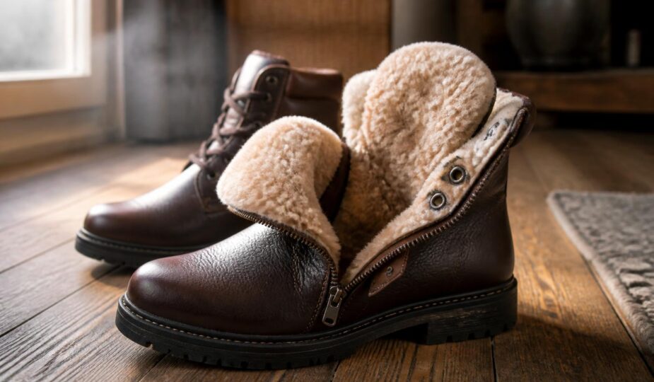 découvrez si doubler une chaussure est une solution efficace pour affronter l'hiver et garder vos pieds au chaud.