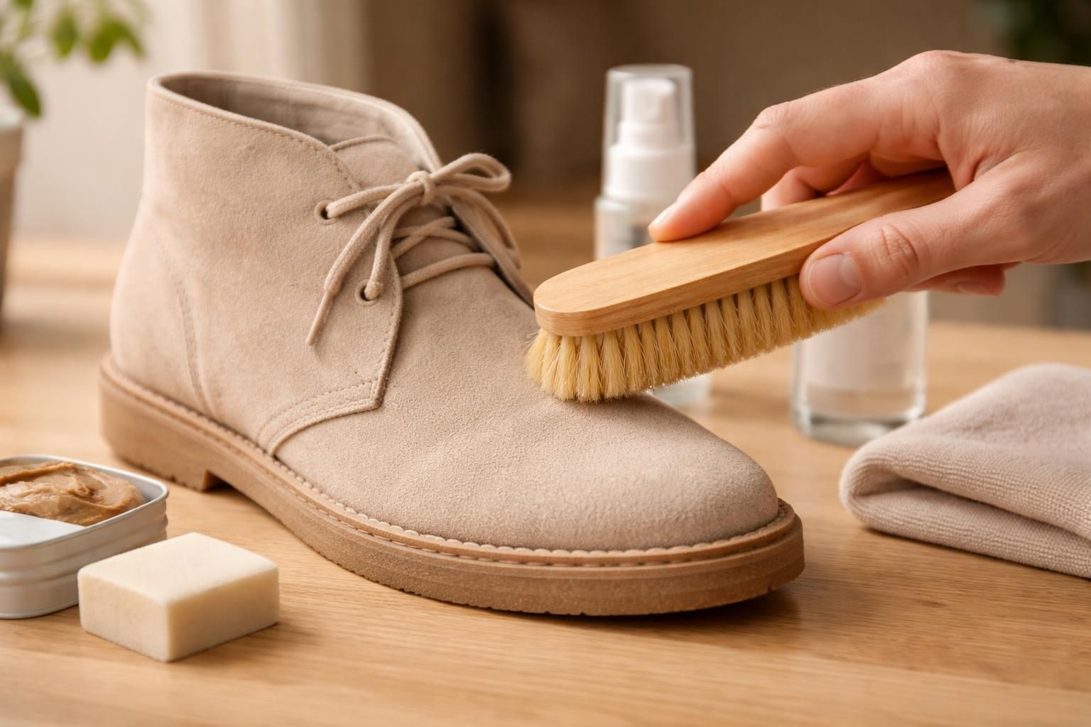 découvrez les conseils essentiels pour entretenir vos chaussures en daim et obtenir un brossage parfait. apprenez les bons gestes pour préserver leur beauté et leur durabilité.