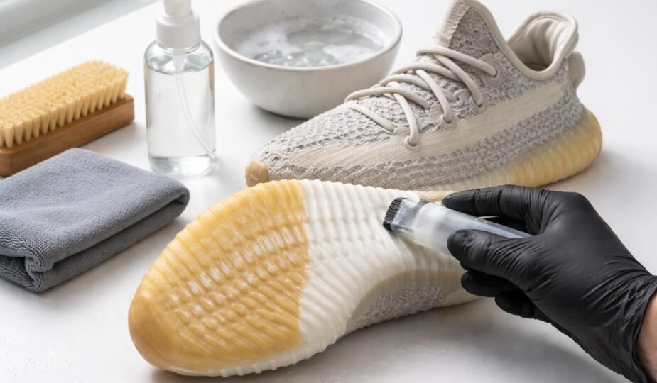 découvrez nos astuces efficaces pour déjaunir la semelle de vos yeezy et leur redonner tout leur éclat d'origine rapidement et facilement.