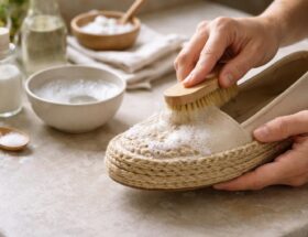 découvrez nos astuces simples et efficaces pour nettoyer les semelles en corde de vos espadrilles préférées et leur redonner un éclat comme neuf.