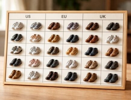 découvrez notre tableau de conversion des tailles de chaussures américaines en tailles françaises pour choisir la bonne pointure sans erreur.