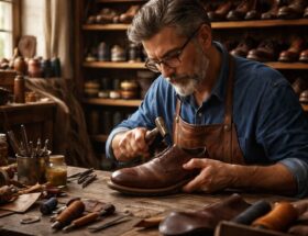 découvrez le rôle du cordonnier, expert en entretien et réparation de souliers, pour prolonger la vie de vos chaussures avec savoir-faire et qualité.