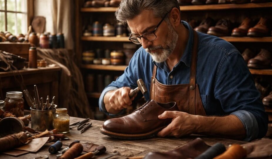 découvrez le rôle du cordonnier, expert en entretien et réparation de souliers, pour prolonger la vie de vos chaussures avec savoir-faire et qualité.