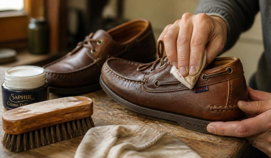 découvrez comment entretenir efficacement vos mocassins sebago en cuir non traité pour préserver leur qualité et leur élégance au fil du temps.