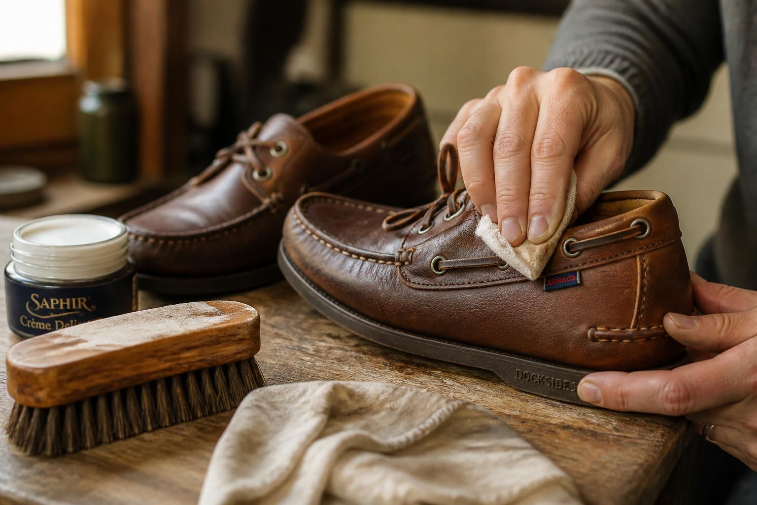découvrez comment entretenir efficacement vos mocassins sebago en cuir non traité pour préserver leur qualité et leur élégance au fil du temps.