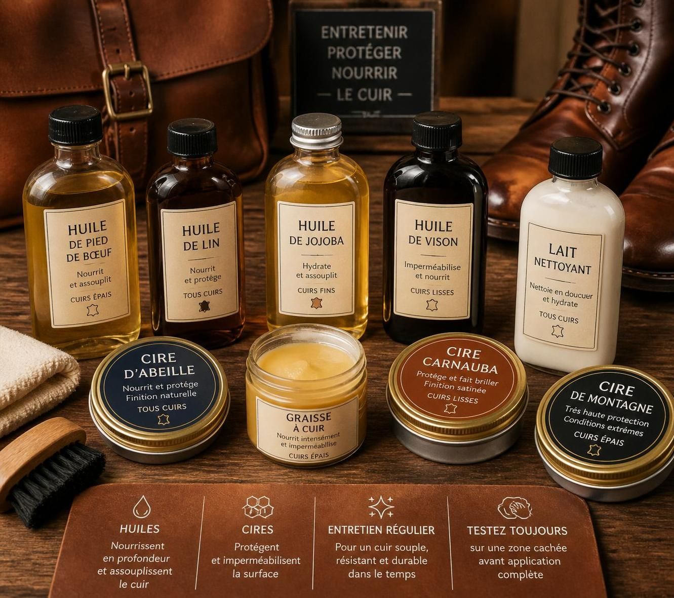 découvrez si l'huile d'olive est adaptée pour entretenir et nourrir le cuir, ses avantages, inconvénients et conseils d'utilisation pour préserver vos articles en cuir.
