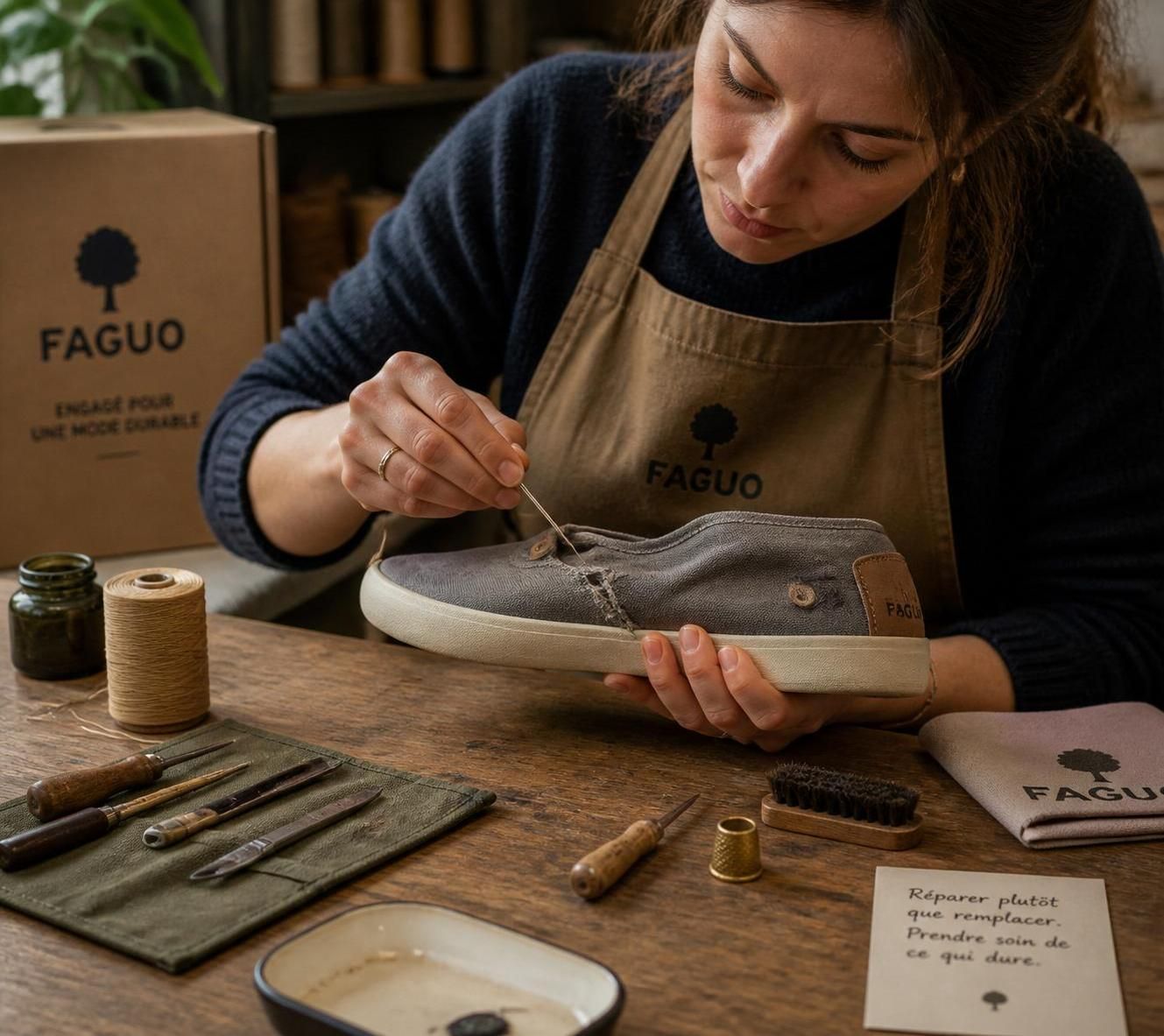 apprenez à réparer facilement des coutures éclatées sur vos chaussures faguo grâce à nos astuces pratiques et guides étape par étape.