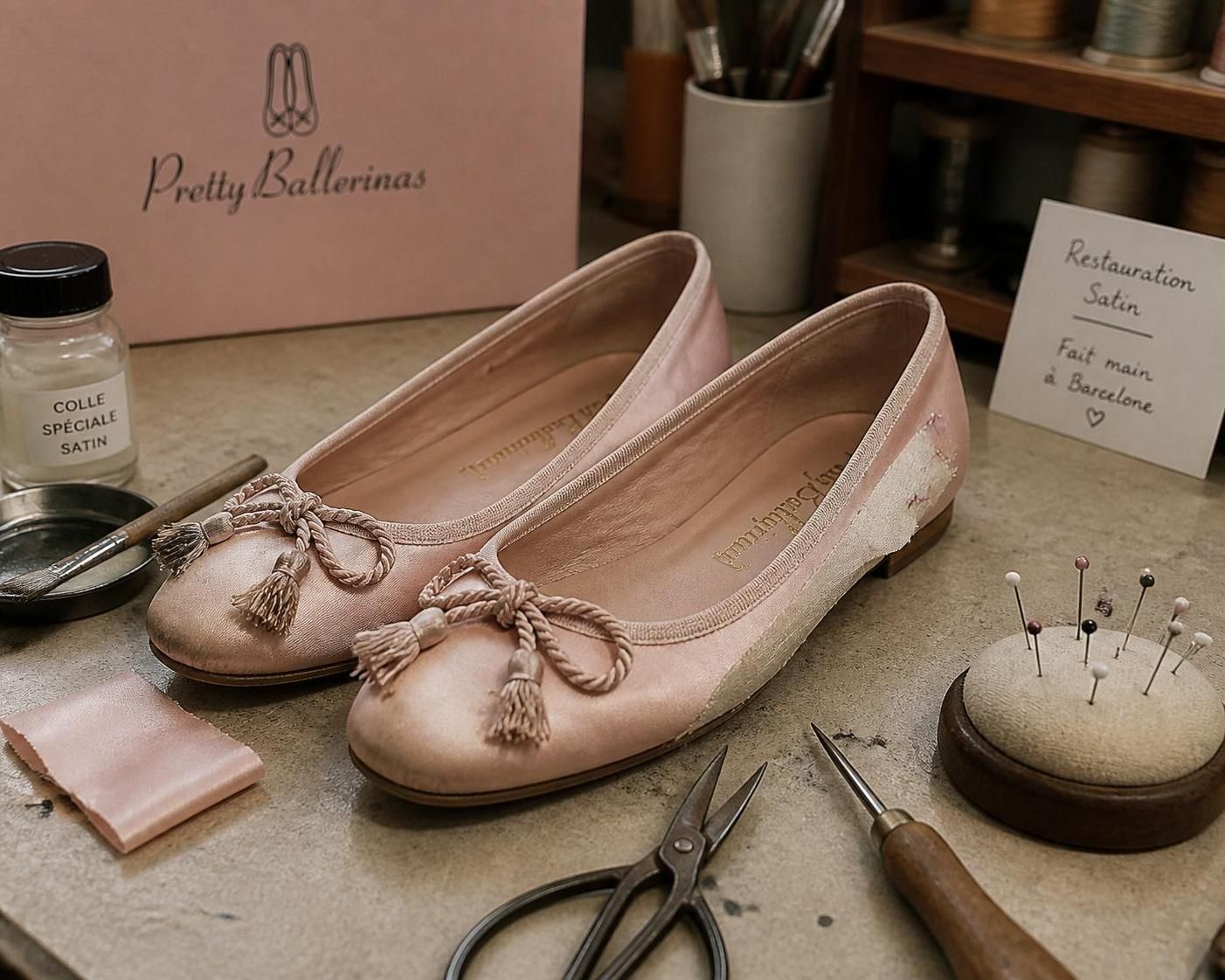 découvrez comment restaurer vos ballerines pretty ballerinas en satin abîmé et leur redonner toute leur beauté grâce à nos conseils pratiques et faciles à suivre.