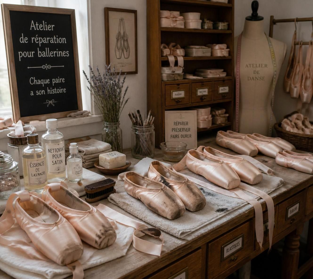 découvrez comment restaurer vos ballerines pretty ballerinas en satin abîmé pour leur redonner éclat et élégance, avec des astuces simples et efficaces.