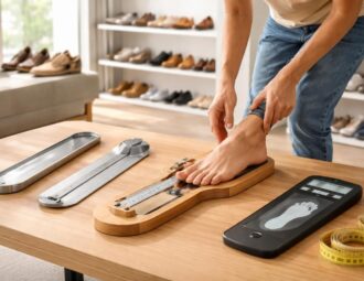 découvrez comment trouver la bonne pointure de chaussure grâce à nos outils de mesure précis et faciles à utiliser pour un confort optimal.