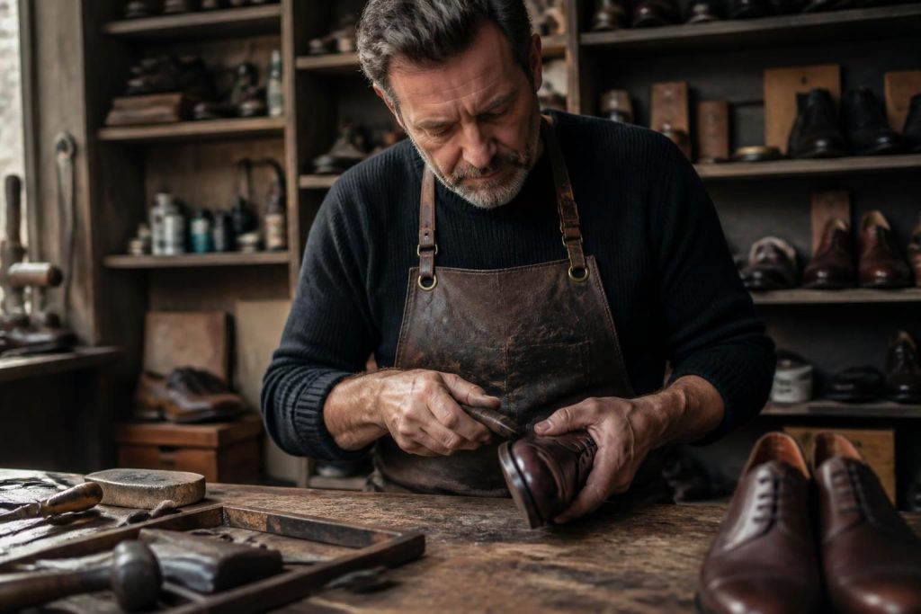 découvrez quelles marques soutiennent activement les cordonniers indépendants et favorisent l'artisanat local dans le secteur de la réparation de chaussures.