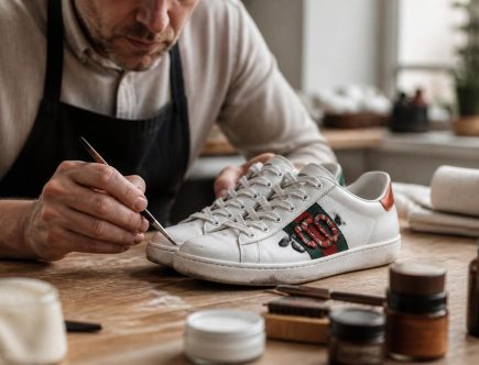 découvrez comment restaurer efficacement une paire de gucci ace éraflée pour leur redonner éclat et beauté d'origine.